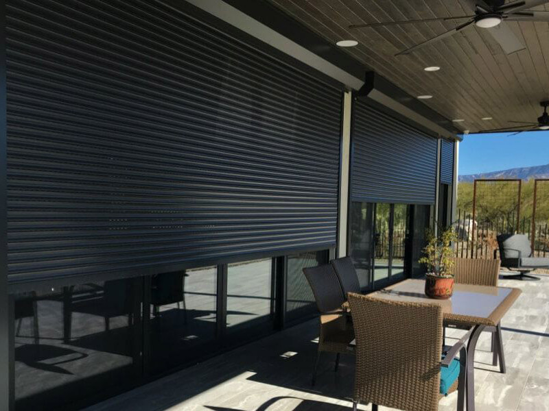 Külső tokos alumínium redőny