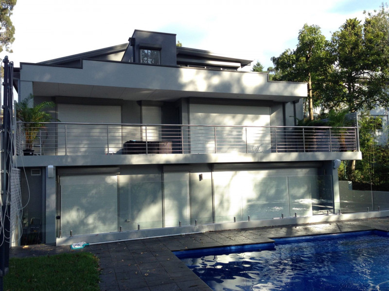 Műanyag redőny teraszajtóra