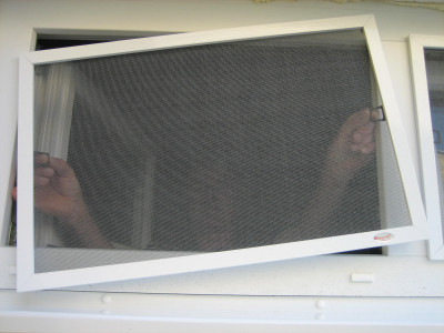 Szúnyogháló szerelés